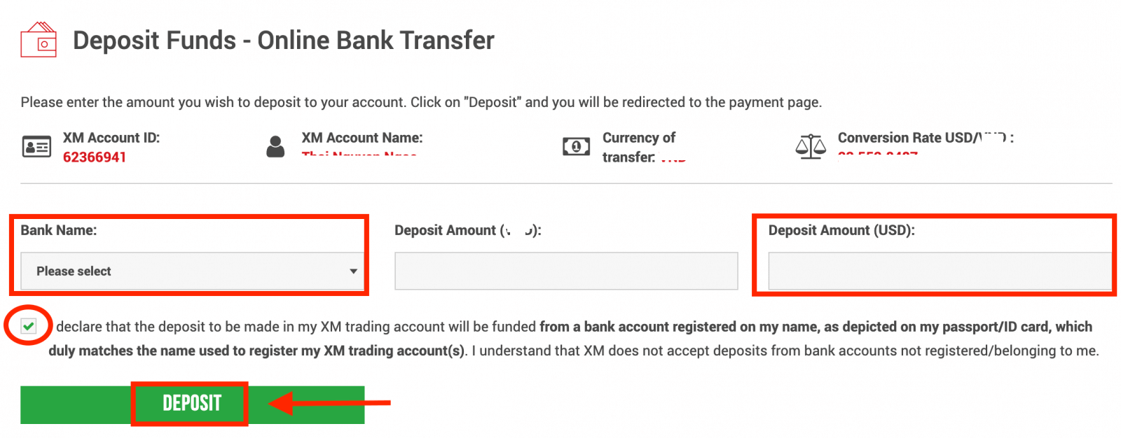 How to Deposit Money on XM Thailand How to Deposit Money on XM Thailand