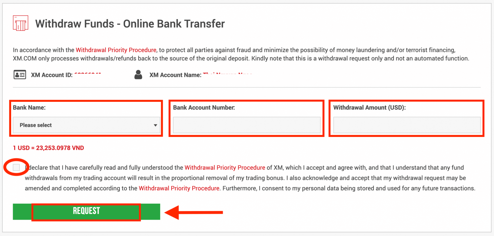 XM سے سائن ان اور واپس لینے کا طریقہ XM سے سائن ان اور واپس لینے کا طریقہ
