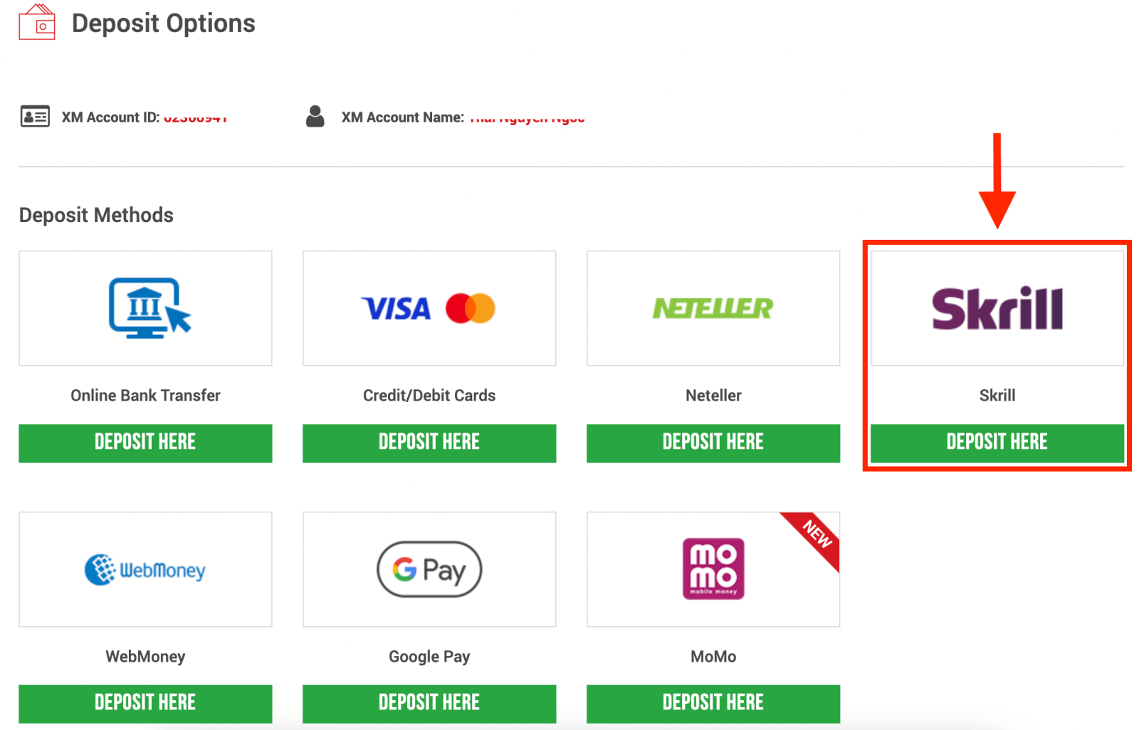 Giunsa ang pag-sign up ug pagdeposito sa salapi sa XM Giunsa ang pag-sign up ug pagdeposito sa salapi sa XM