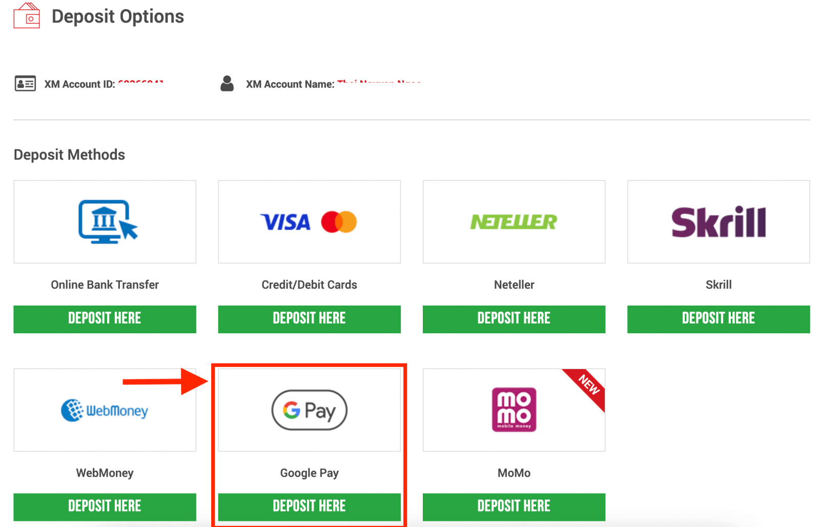 Giunsa ang pag-sign up ug pagdeposito sa salapi sa XM Giunsa ang pag-sign up ug pagdeposito sa salapi sa XM