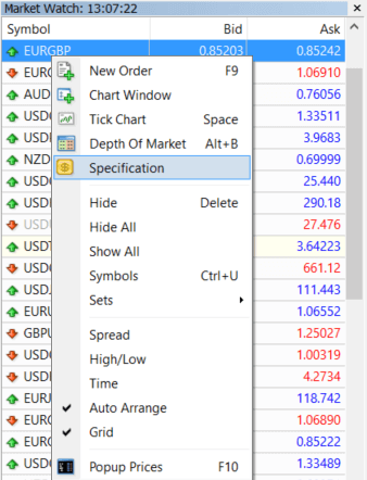 So verwenden Sie Market Watch auf XM MT4 So verwenden Sie Market Watch auf XM MT4